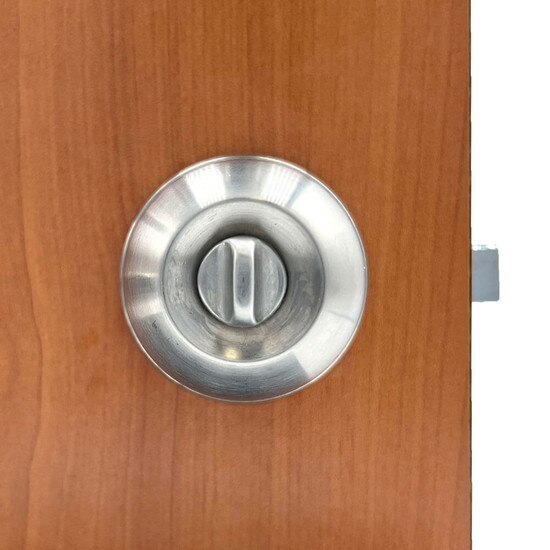 onestock® Ball Lockset | MFS Supply - Privacy Inside on Door